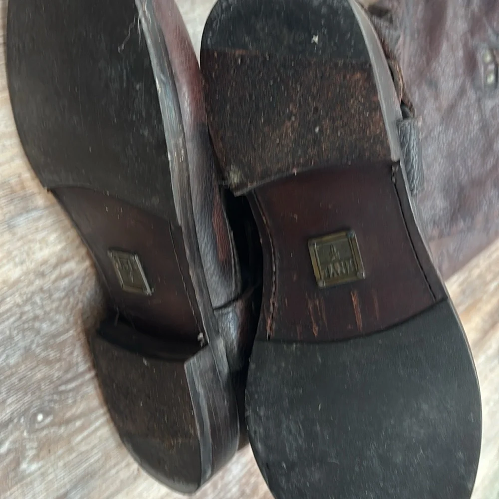 Frye Harness Boots Size 8 1/2 - Picture 3 of 4